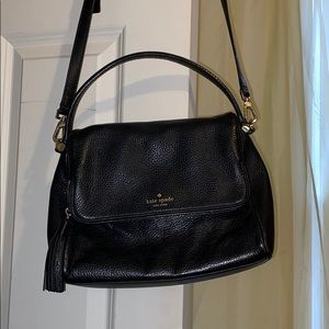 Black Kate Spade Soft Crossbody Purse